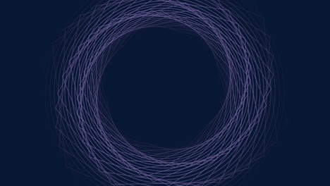 patrón circular de líneas elemento de diseño versátil para sitios web y proyectos digitales