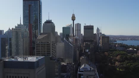 sydney - central business district flight