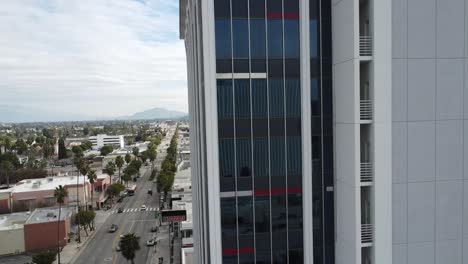 vista aérea del gran edificio de oficinas