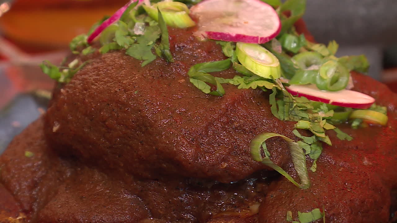 Spicy Braised Pork Ribs with Salsa