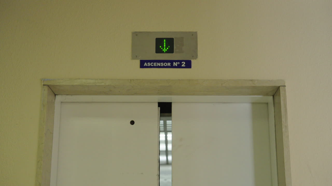 Elevator Door and Display