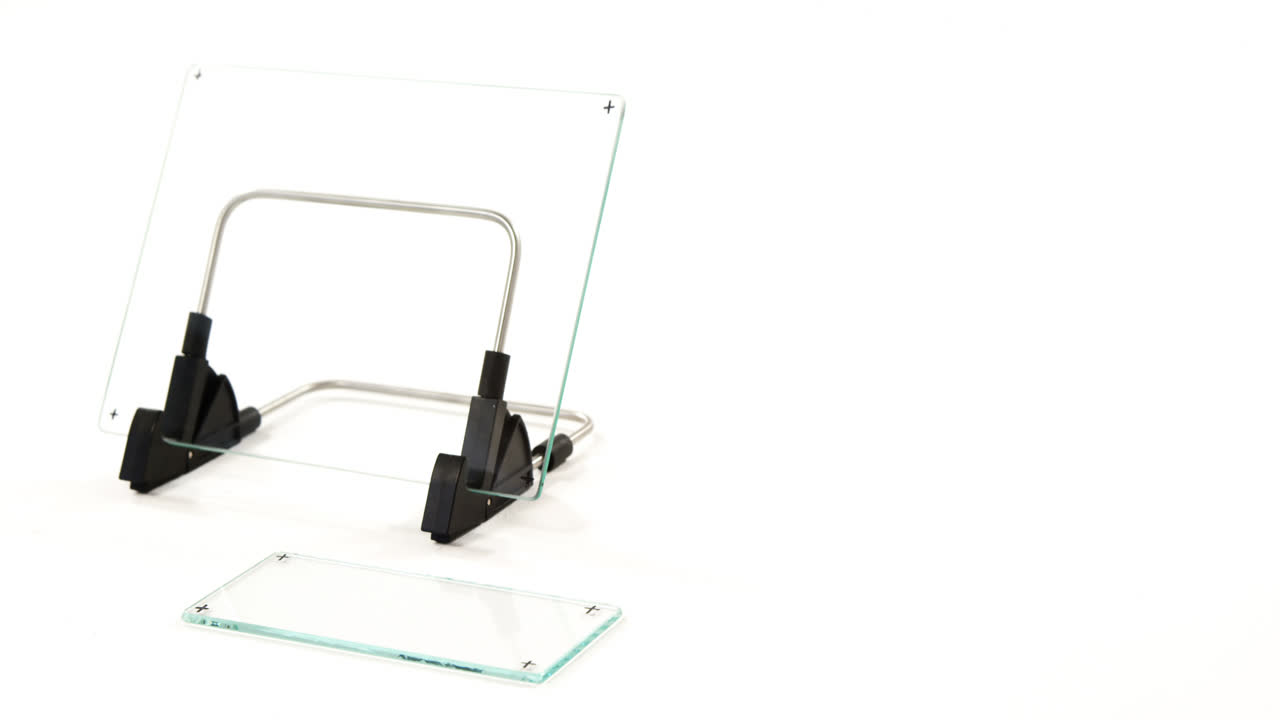 vidrio en soporte digital