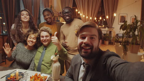 shooting video with friends