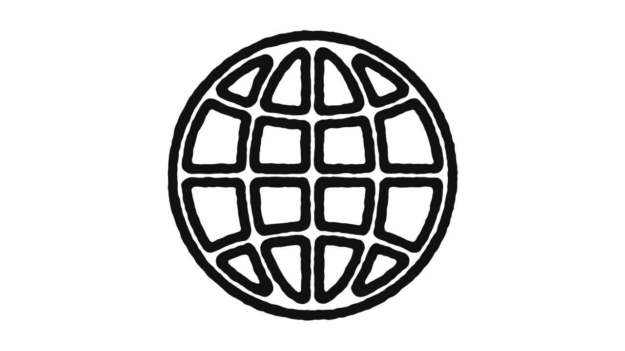 imágenes de animación de iconos globales y canal alfa