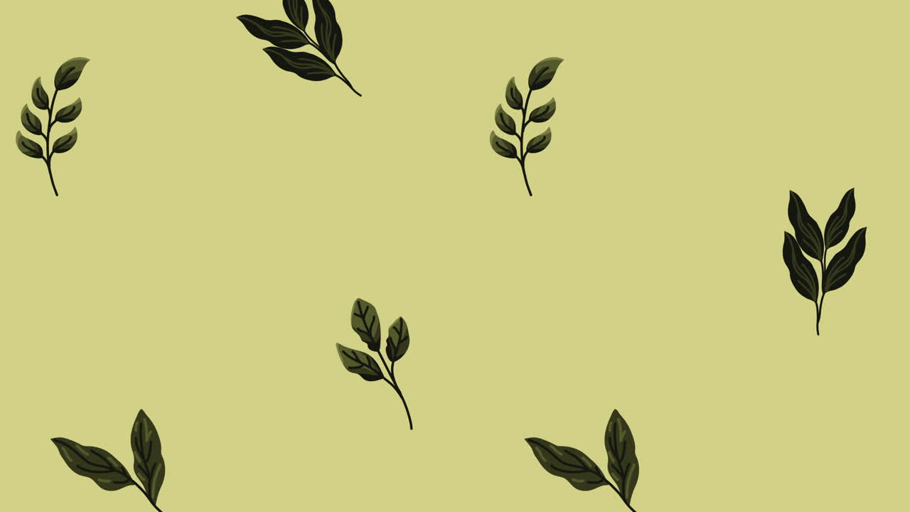 Botanical Leaf Pattern