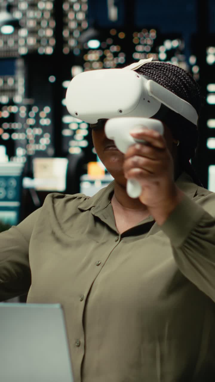 Vertical Video Black general director employs AI gadgets with virtual reality in the office