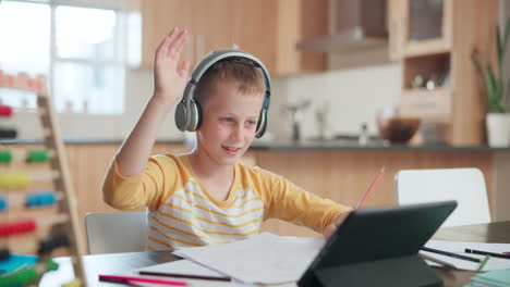 Videollamada,-Aprendizaje-Electrónico-Y-Niño