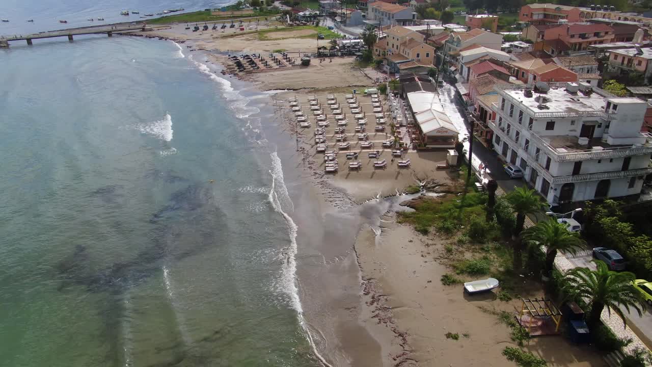 Yunanistan, Kuzey Korfu'daki Roda Plajı