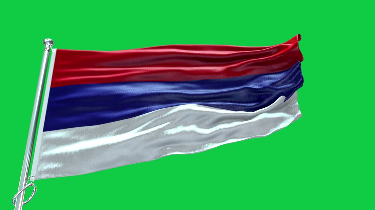 4k 매우 상세한 republika srpska의 발 - republika srps ka의  발 높은 세부 사항 - 국가 발 republika srbska의 파동 패턴 loopable 요소