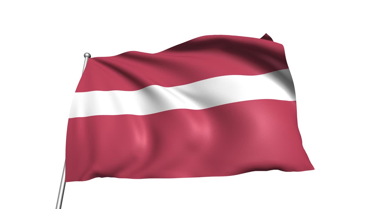 라트비아의 발과 바람에 직물 구조 (알파 채널, loopable)