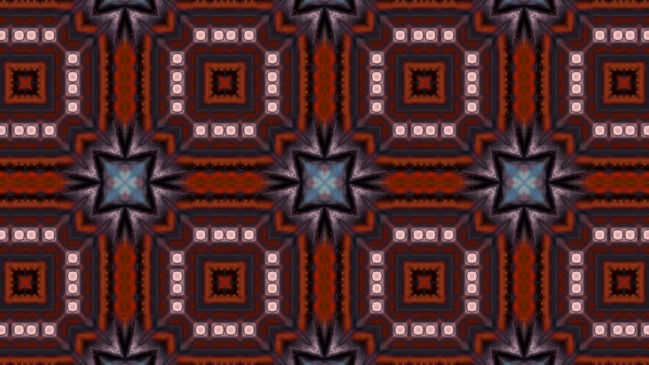 movimiento de fondo de kaleidoscopio abstractamente colorido