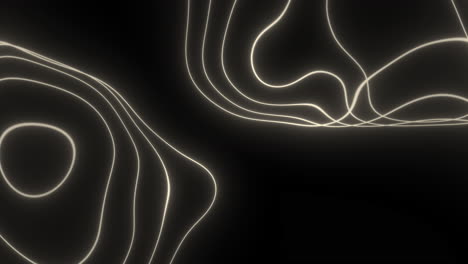 líneas brillantes abstractas