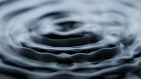 liquid metal abstract background. ripples on surface