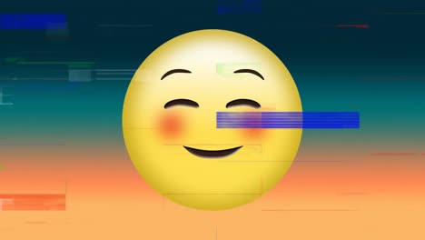 sonriendo con los ojos entrecerrados emoji