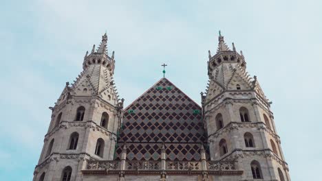 st stephen's cathedral, vienna, austria, the seat of the archbishop of vienna, zooming out