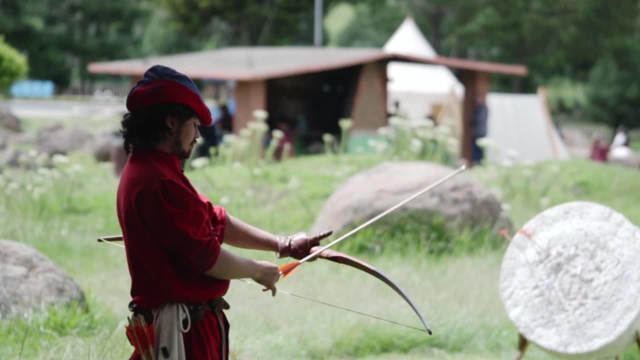 Medieval Archery Practice