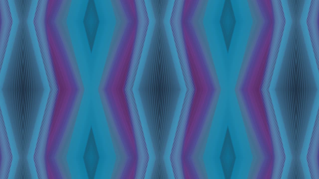Moving kaleidoscope. 4K motion graphics