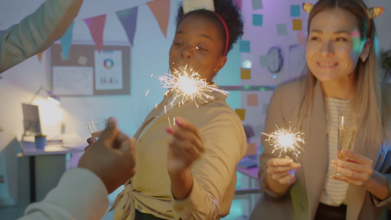 Office Christmas Party Celebration