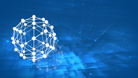 digital composite of a network circle