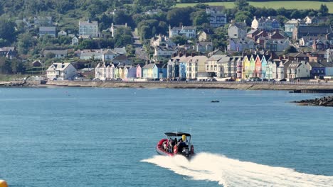 seaside town whitehead in county antrim, northern ireland