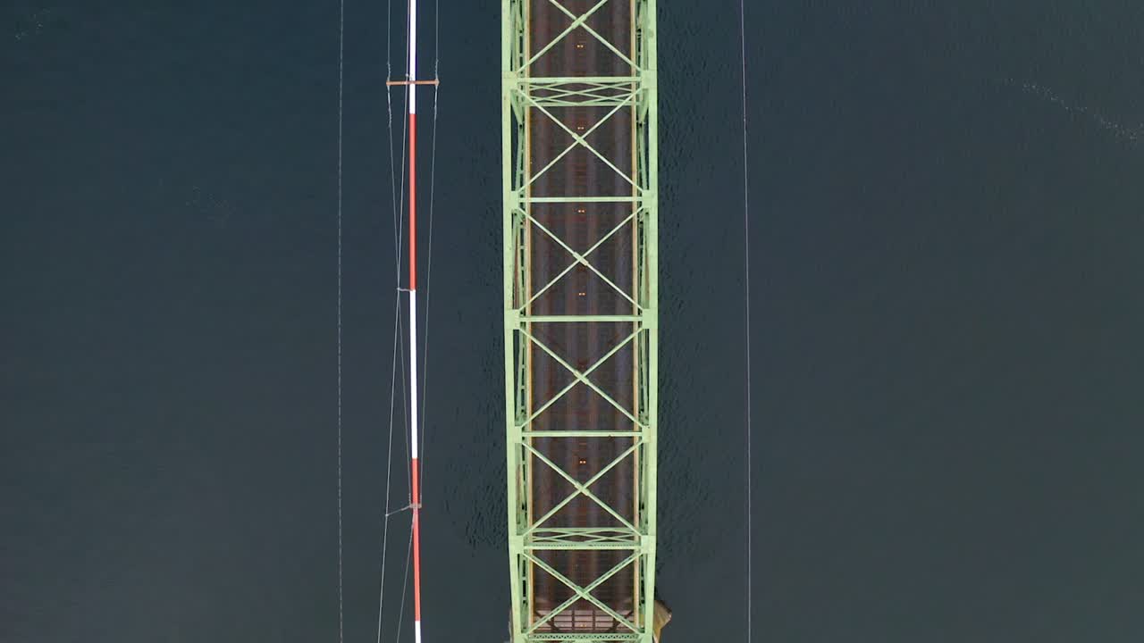 el puente fluvial de la capucha 4k 30fps