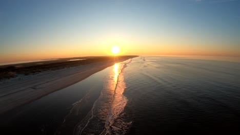aerial: going down to the shore