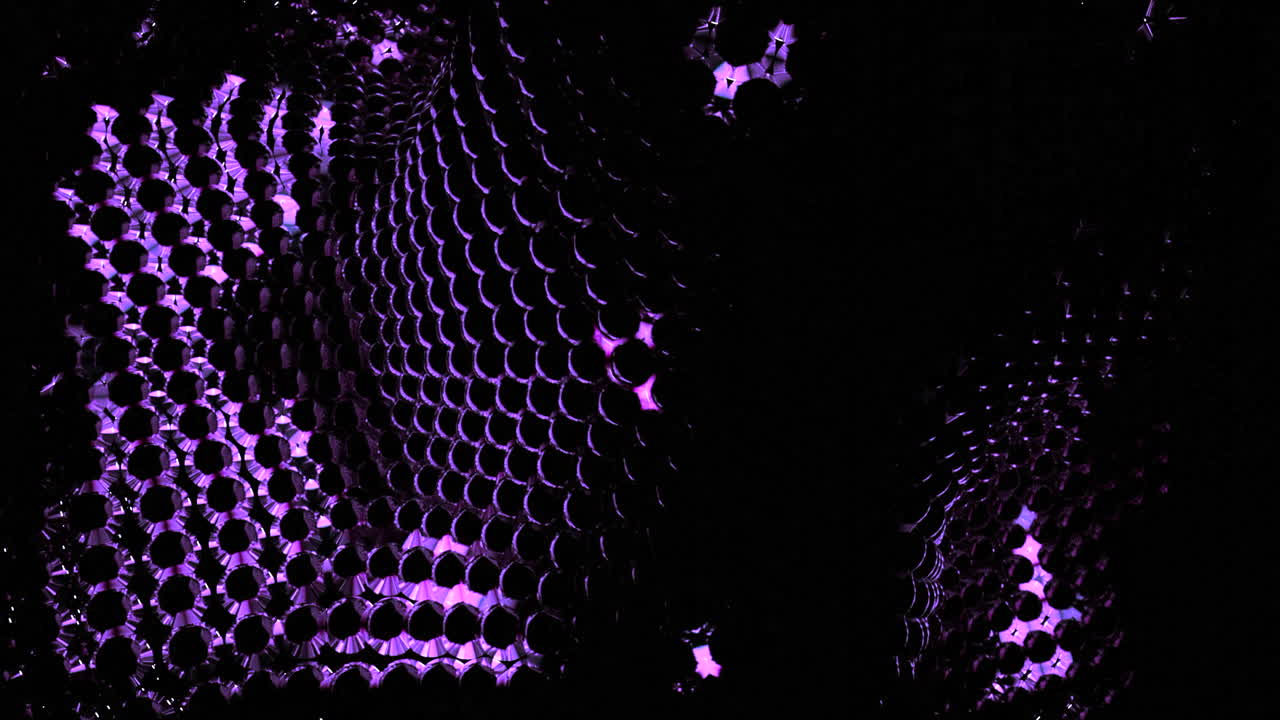 Modello geometrico viola astratto