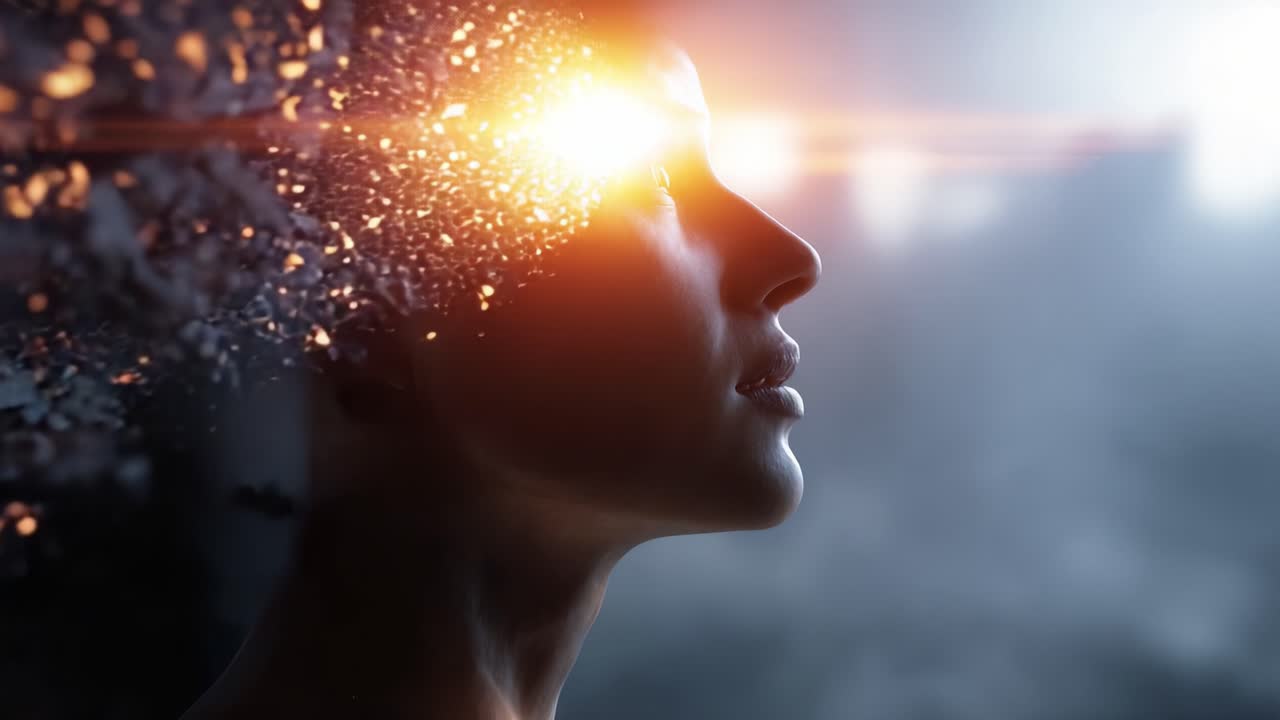 Exploring the Boundaries of Consciousness: A Profound Journey Through the Mind's Eye Captured in a Stunning Visual Representation of Thought and Imagination