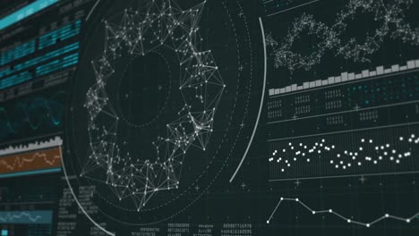 Digital-generated-molecule-structure-