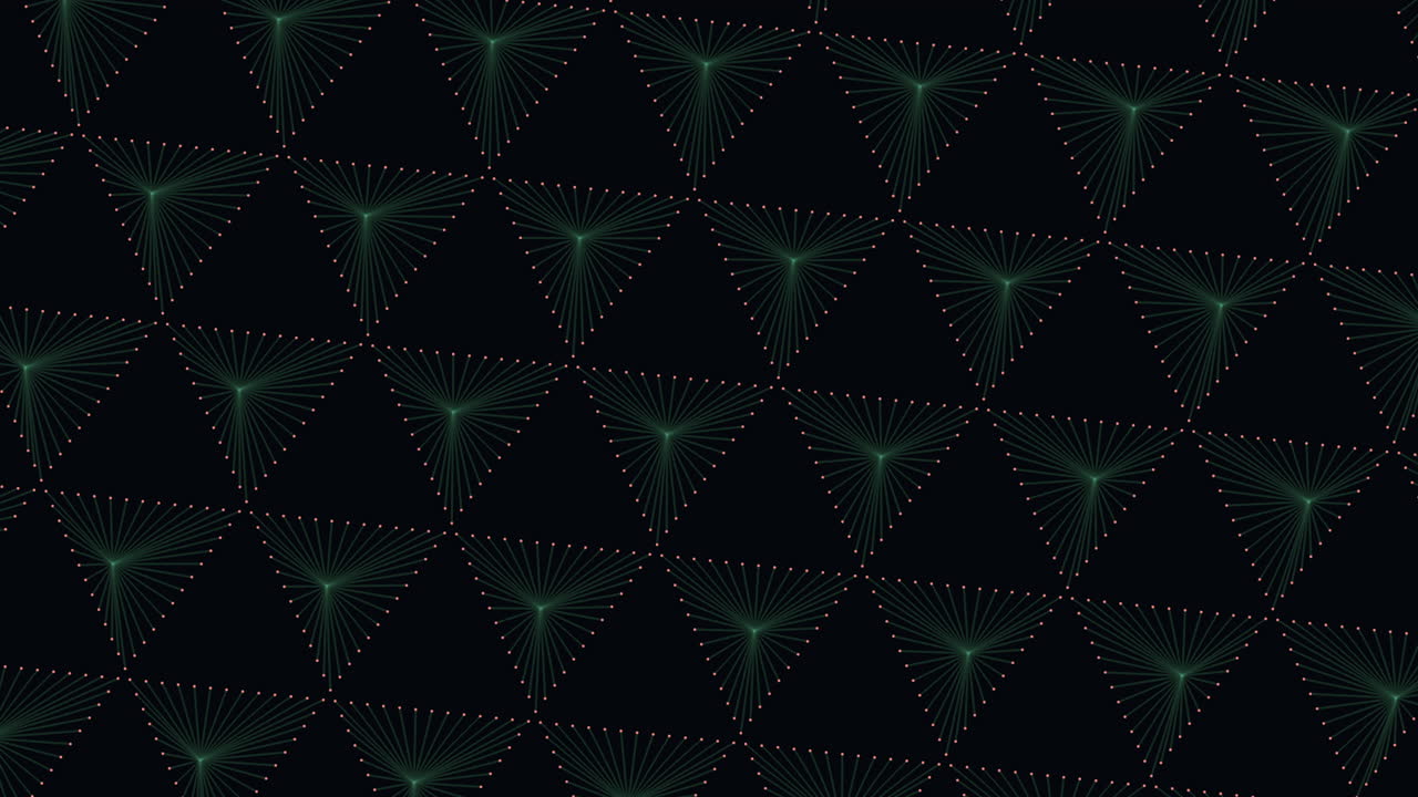 una complessa e misteriosa griglia triangolare un affascinante disegno senza cuciture