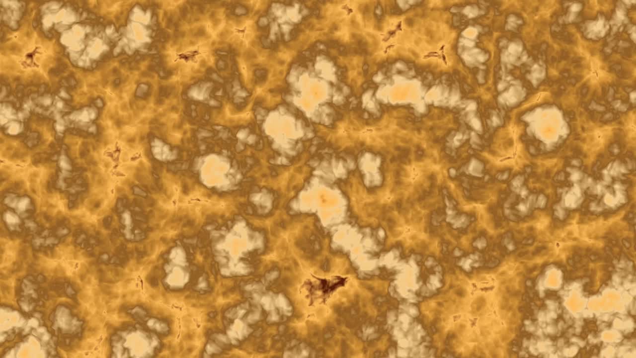 Sfondo animato astratto di lusso con superficie color oro brillante e fiamma, effetto di flusso veloce, piastrella da parete