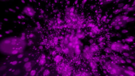 4k abstract background with shining bokeh sparkles. smooth animation looped. place for your logo and text. abstract pink or purple green bokeh particles seamless loop.