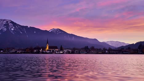 Tegernsee-sunset-timelapse