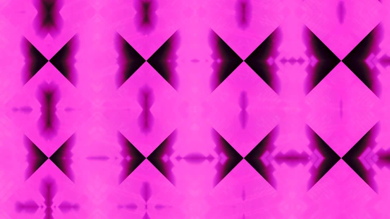 kaleidoscopio en movimiento. gráficos en movimiento de 4k