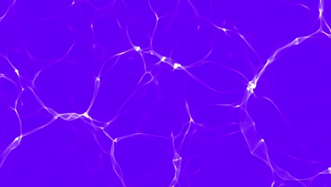 water caustics background. organic abstract white caustic water liquid ripple texture pattern on a blue minimalist background. pure, clean water in the pool. 3d animation loop. 4k