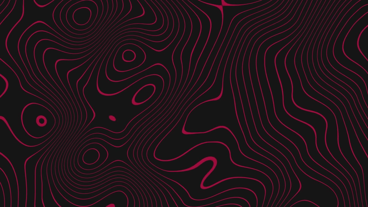 The background full of animated lines with wave motion, After effect