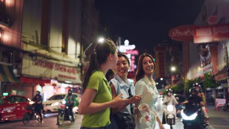 amigos de la calle de la noche