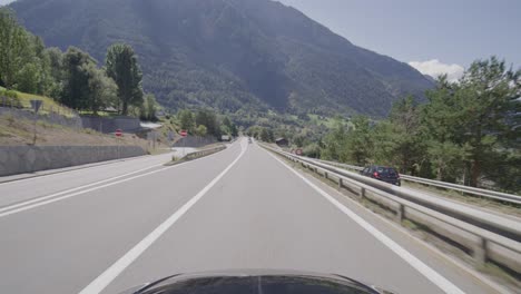 Driving-on-the-Simplon-Pass-in-Switzerland