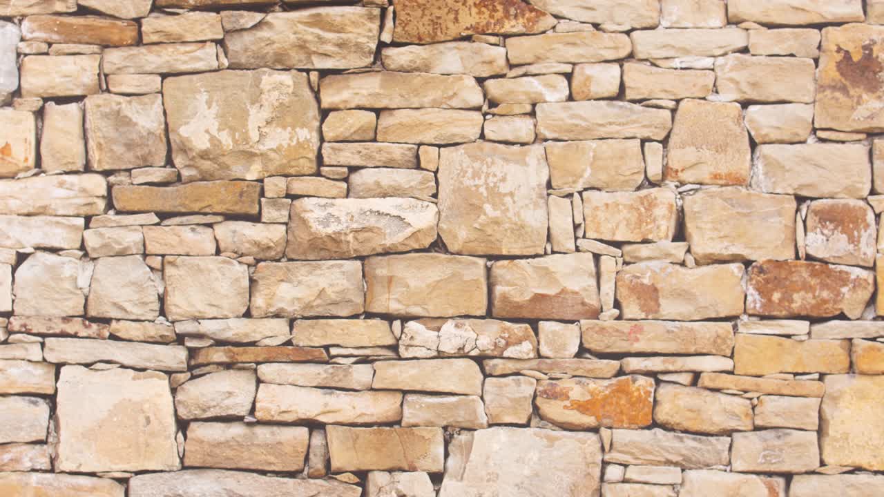 벽돌에 파인애플 롤링 테마. 스 모션