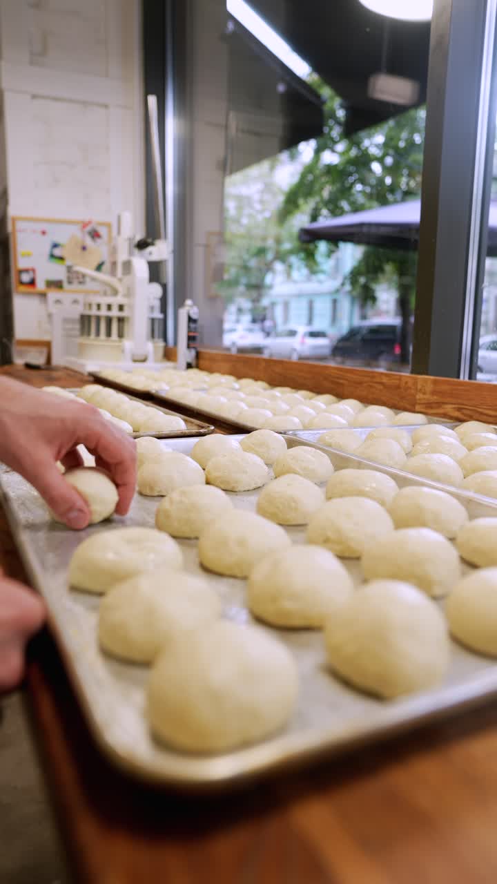 preparación de la masa para hornear