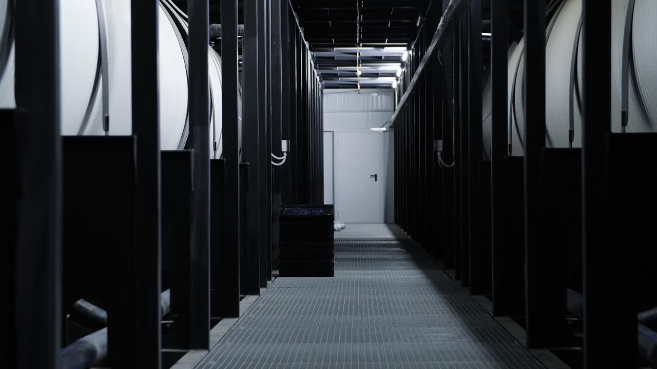 instalación industrial con tanques de almacenamiento