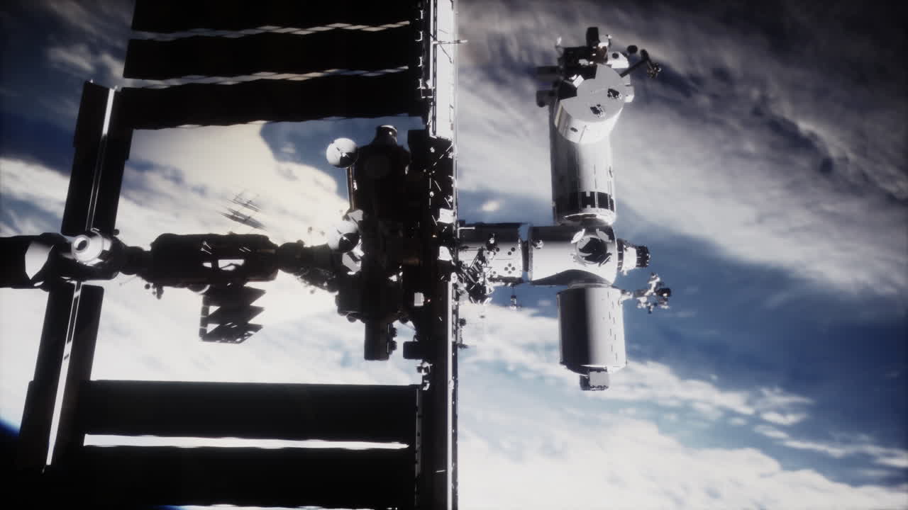 es tomada con la tierra en el fondo en el espacio