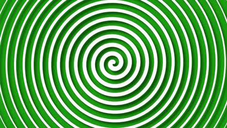 espiral giratoria hipnótica de bucle sin costuras. fondo abstracto. 4k