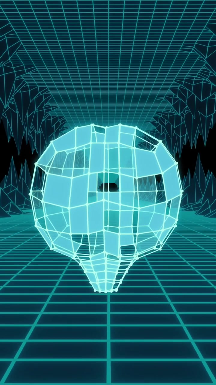 Animation of data processing over human brain and metaverse
