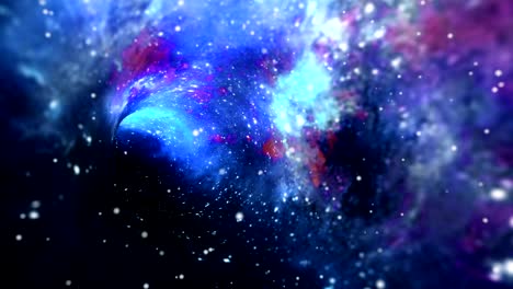 viajes interestelares en el portal de agujero de gusano del hiperespacio con estrellas de bucle sin fisuras.