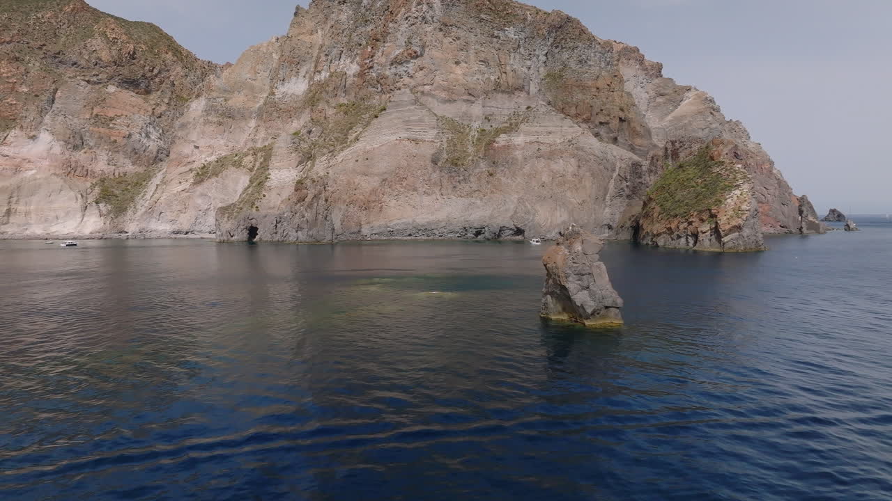 Scenic Coastal Landscape with Cliffs and Rock Formations