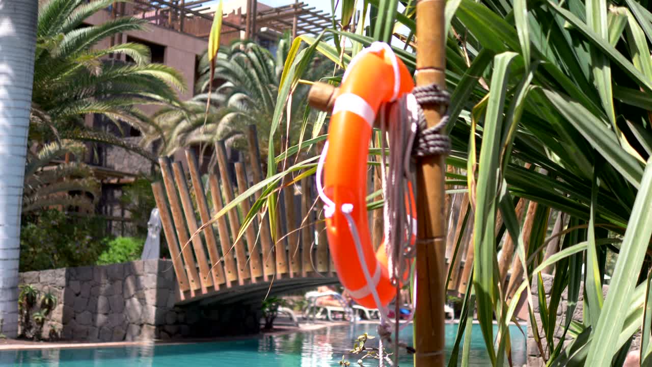 열대 휴양지에서 4k 느린 모션 60fps