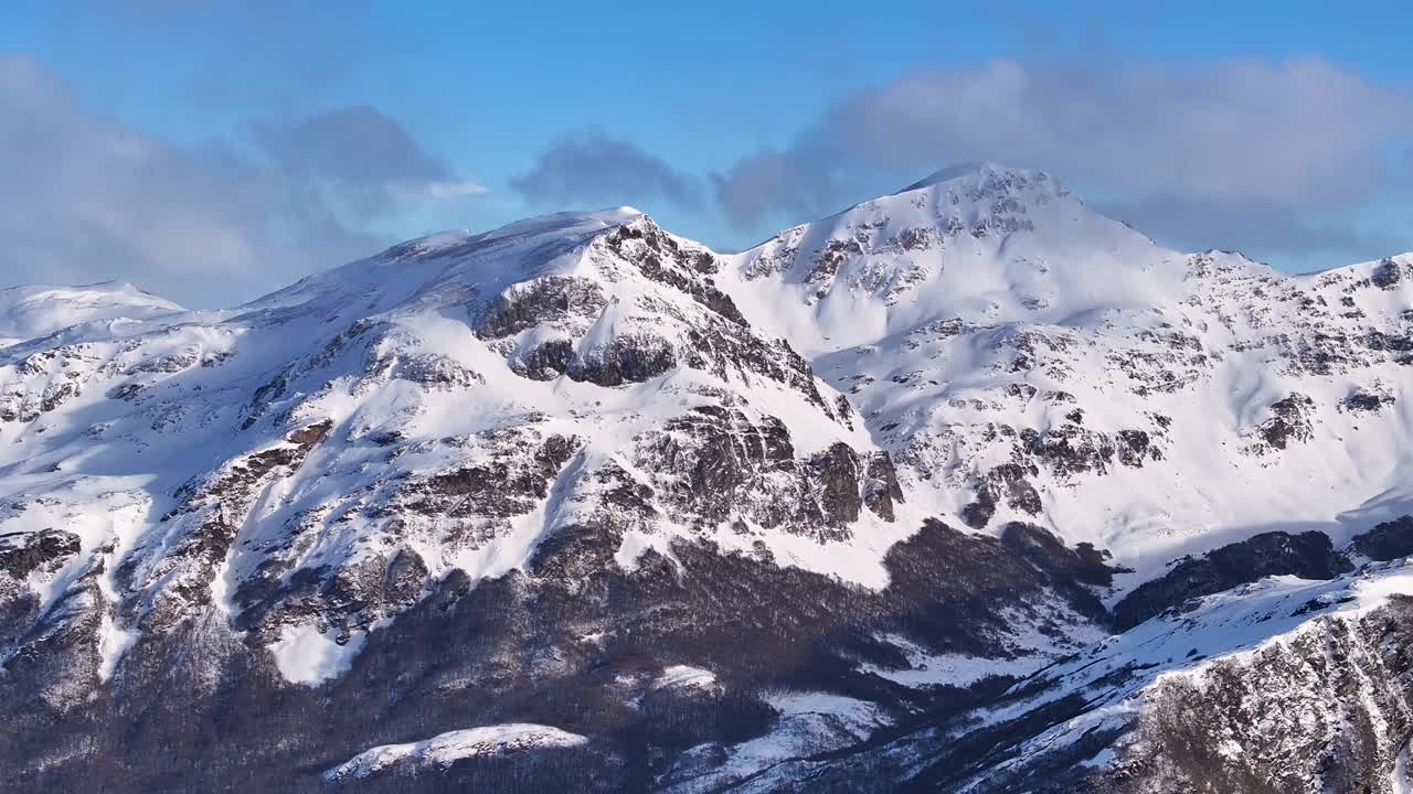 el lapso de tiempo de la patagonia en ushuaia en tierra del fuego argentina