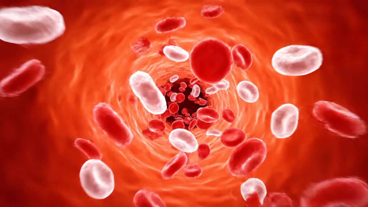 Red Blood Cells in Bloodstream
