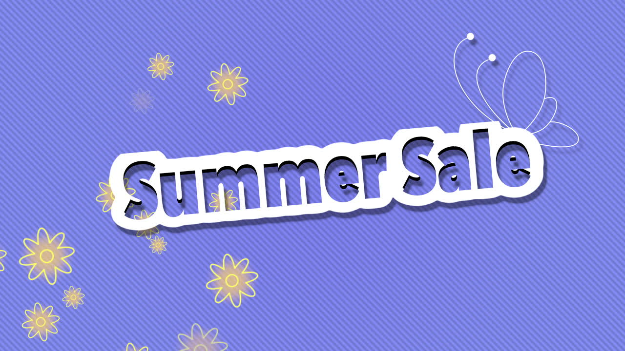 フライゴールドの花と蝶のサマーセール